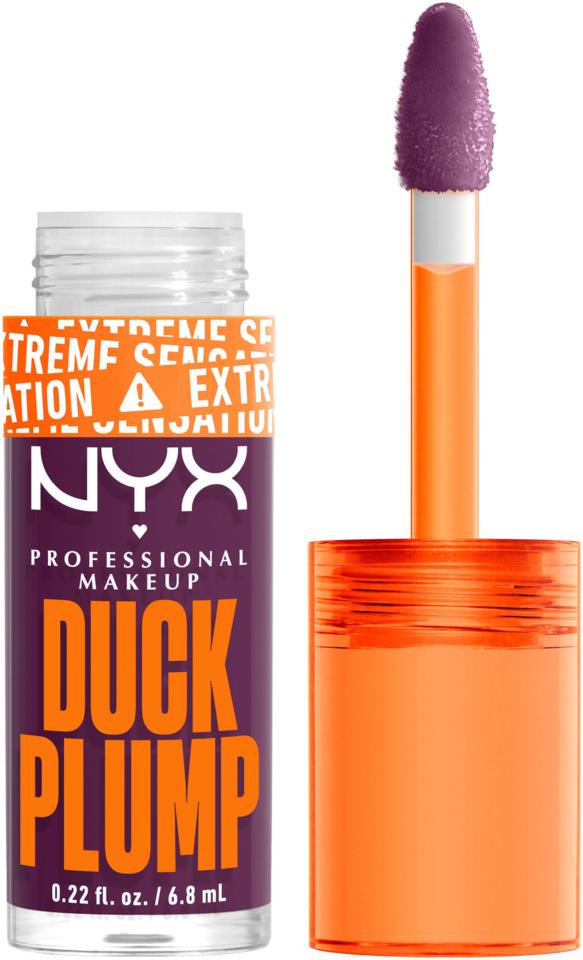 Nyx Professional Makeup Duck Plump Lip Lacquer 17 Pure Plum-P 7 ml