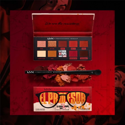 NYX PROFESSIONAL MAKEUP La Casa De Papel Collab El Profesor Palette