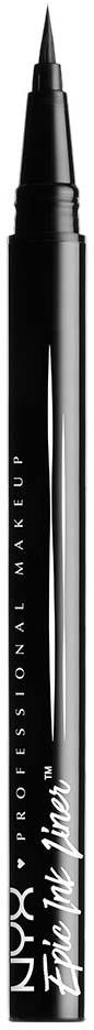 NYX Professional Makeup Epic Ink Liner, Waterproof Liquid Eyeliner Black 1 ml