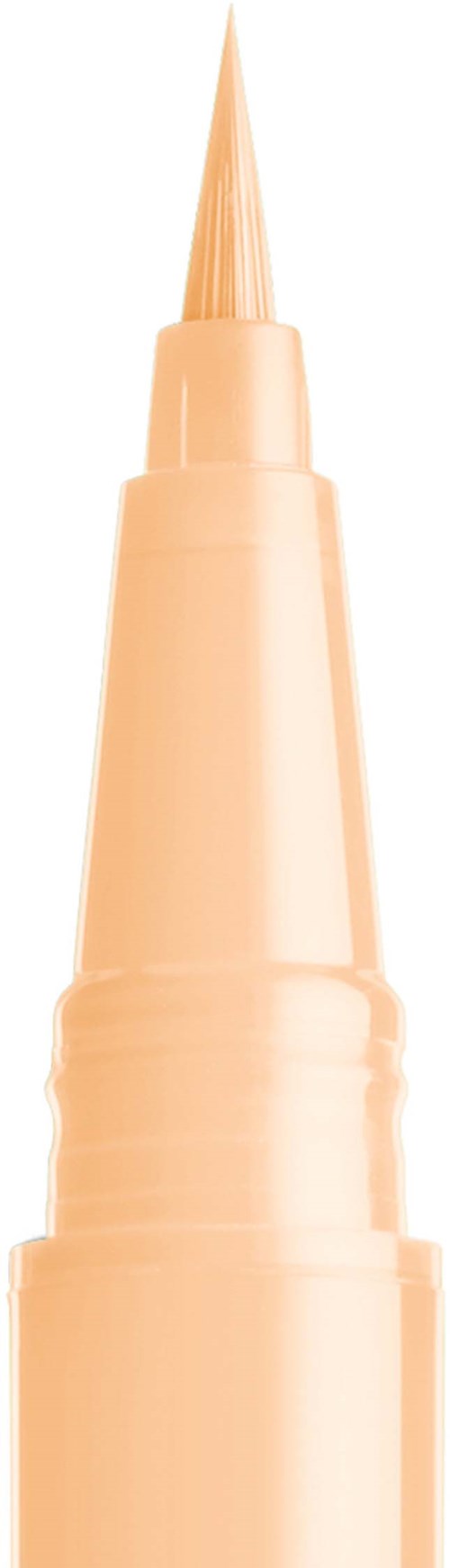 A beige pen-like bottle with a pointed tip, probably for liquid or cosmetic use.