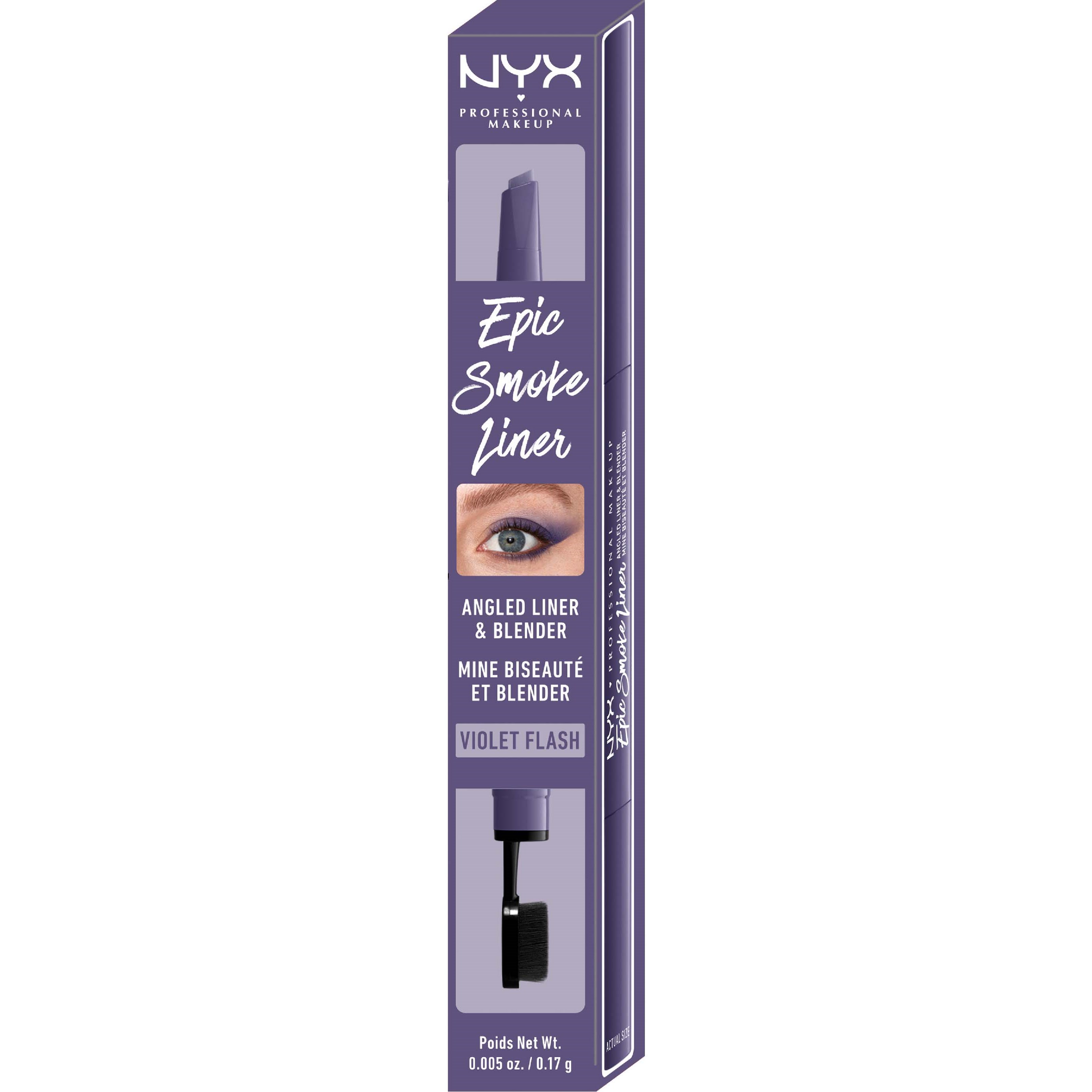 NYX PROFESSIONAL MAKEUP Epic Smoke Liner Violet Flash (obrázok 4)