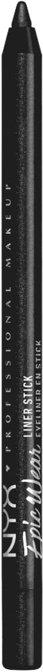 NYX Professional Makeup Epic Wear Liner Sticks Black Metal 1,22g