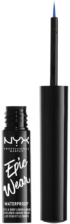 NYX PROFESSIONAL MAKEUP Epic Wear Eye & Body Liquid Liner Waterproof Sapphire