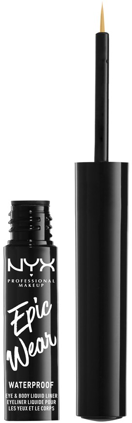 NYX PROFESSIONAL MAKEUP Epic Wear Eye & Body Liquid Liner Waterproof Yellow