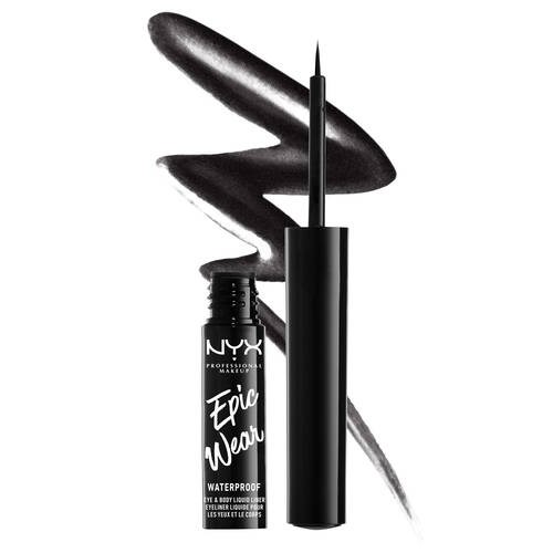 NYX PROFESSIONAL MAKEUP Epic Wear Metallic Liquid Liner Black Metal