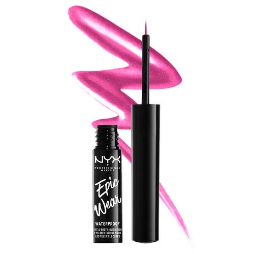 NYX PROFESSIONAL MAKEUP Epic Wear Metallic Liquid Liner Fuschia Metal