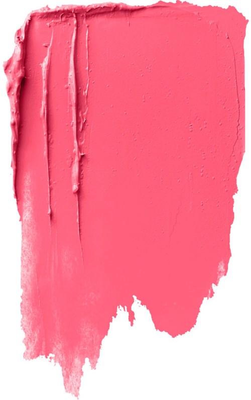 Ett rosa färgupplösning med texturerade drag och skarpa kanter, tonande mot höger.