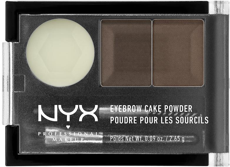 NYX PROFESSIONAL MAKEUP Eyebrow Cake Powder Darkbrown/Brown