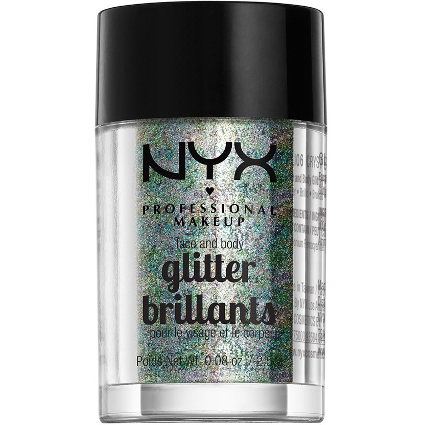 NYX PROFESSIONAL MAKEUP Face & Body Glitter Crystal billede