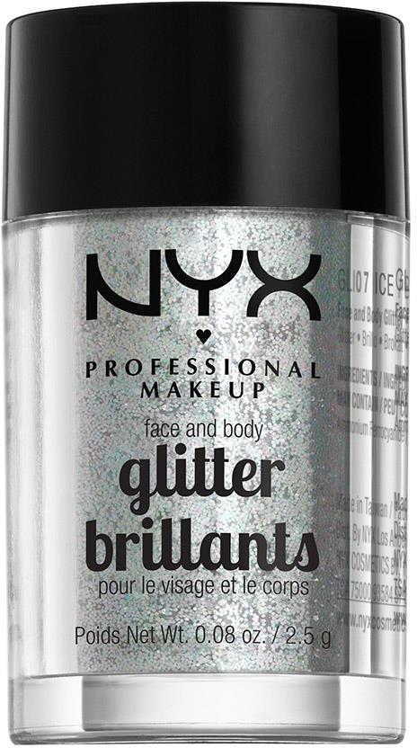 NYX PROFESSIONAL MAKEUP Face & Body Glitter - Ice
