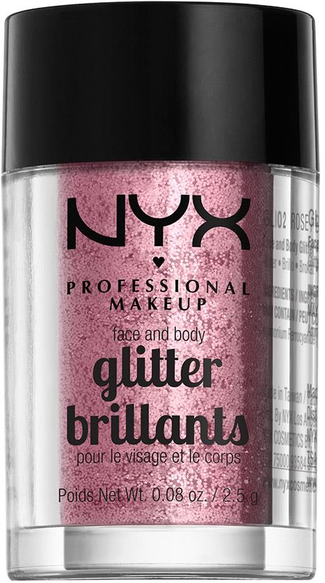 NYX PROFESSIONAL MAKEUP Face & Body Glitter - Rose