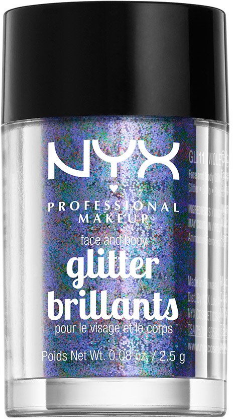 NYX PROFESSIONAL MAKEUP Face & Body Glitter Violet