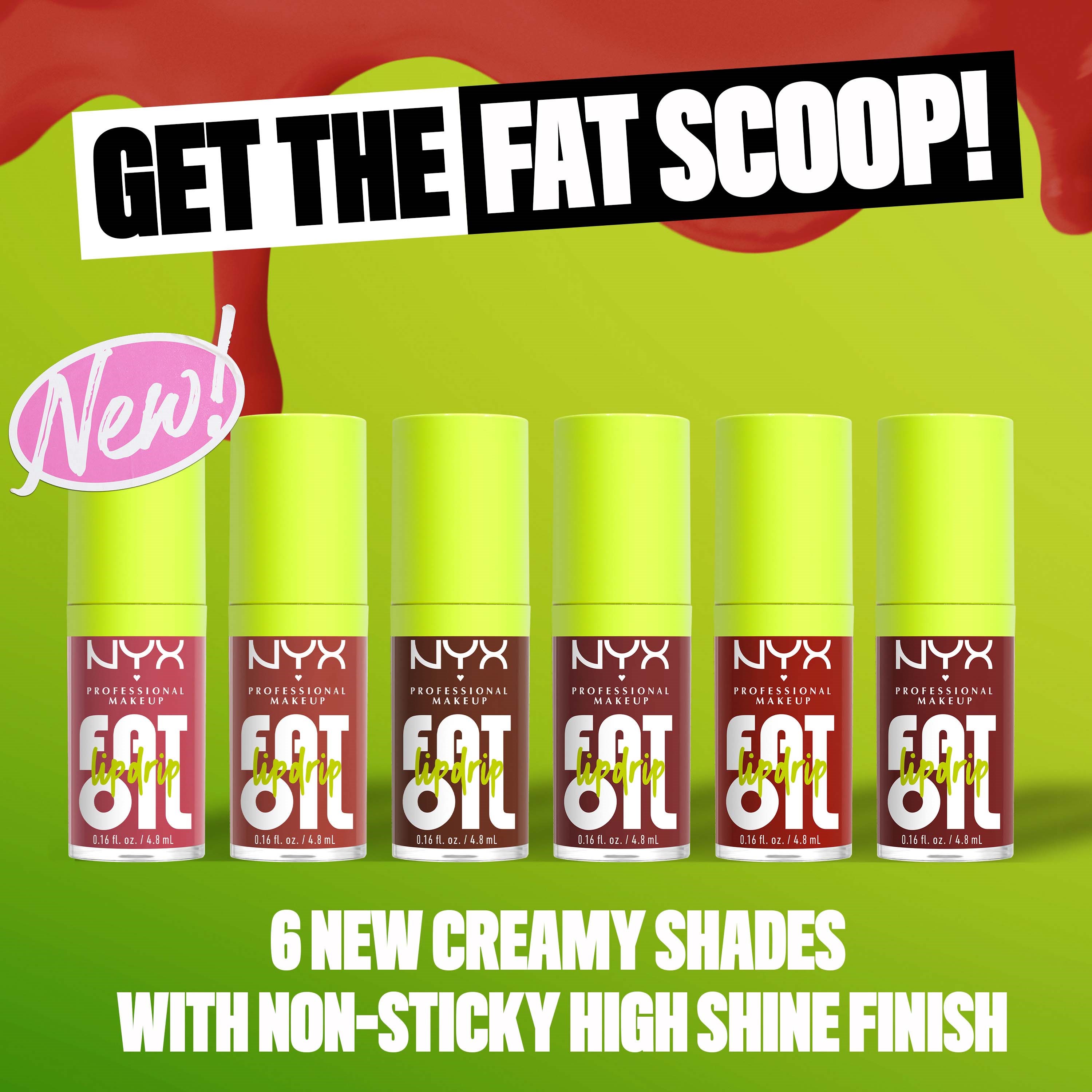 NYX PROFESSIONAL MAKEUP Fat Oil Lip Drip Lip Gloss 11 Livin' (obrázok 6)