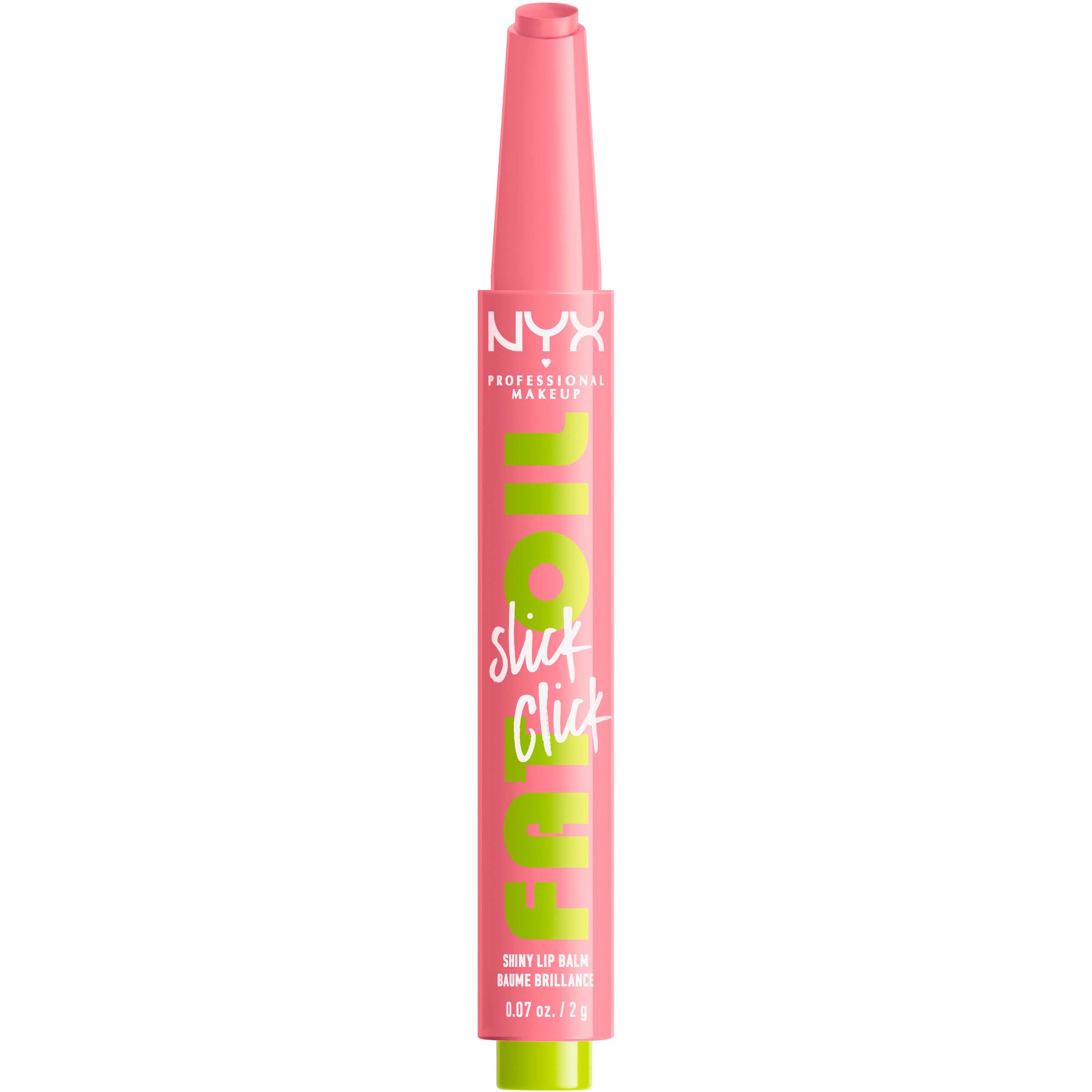 Läs mer om NYX PROFESSIONAL MAKEUP Fat Oil Slick Stick Lip Balm 02 Clout