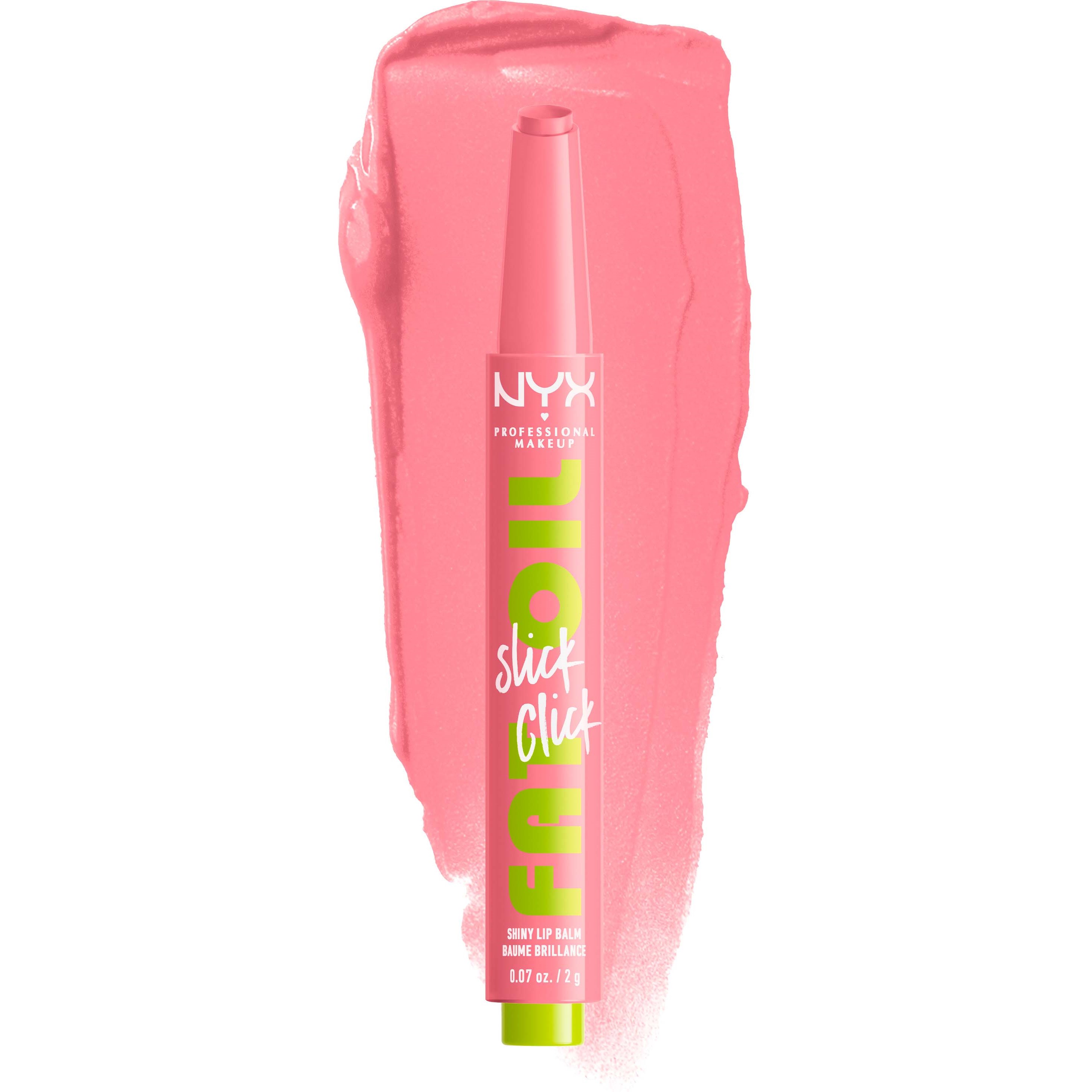 NYX PROFESSIONAL MAKEUP Fat Oil Slick Click Lip Balm 02 Clout (obrázok 7)