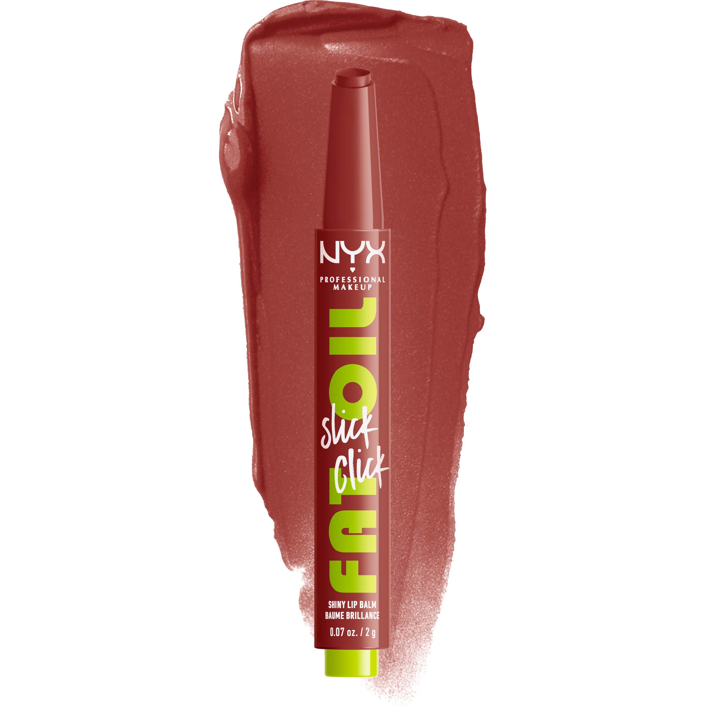 NYX PROFESSIONAL MAKEUP Fat Oil Slick Click Lip Balm 04 Going Viral (obrázok 7)