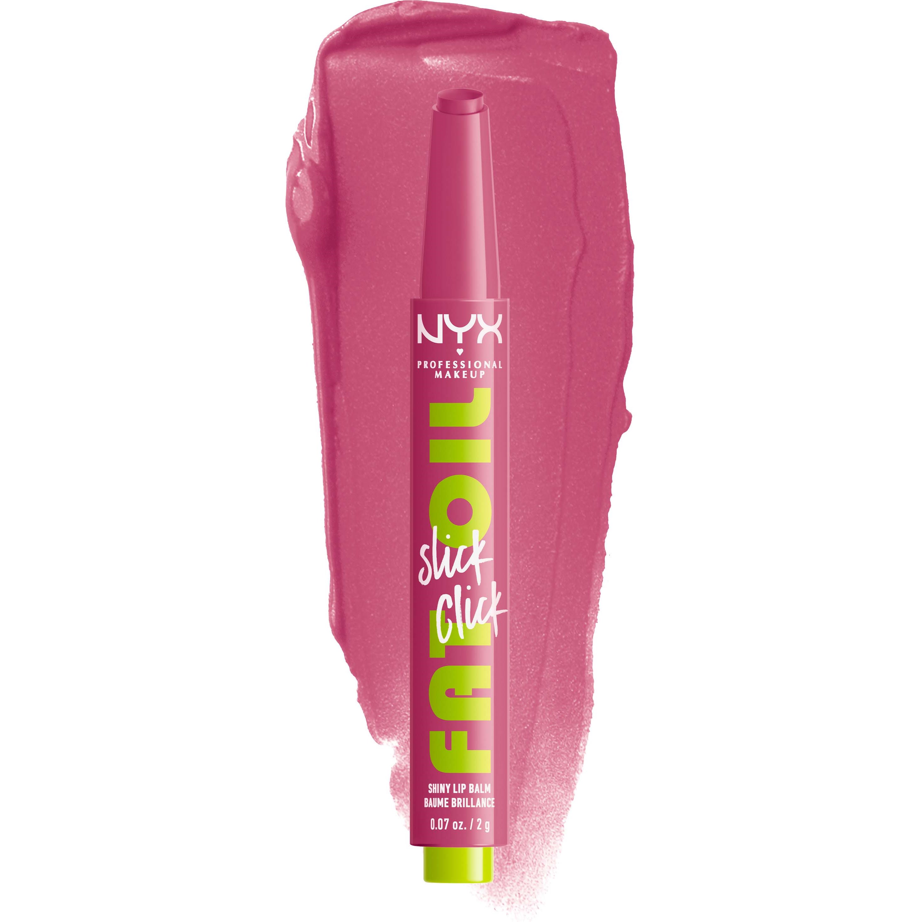 NYX PROFESSIONAL MAKEUP Fat Oil Slick Click Lip Balm 07 DM Me (obrázok 7)