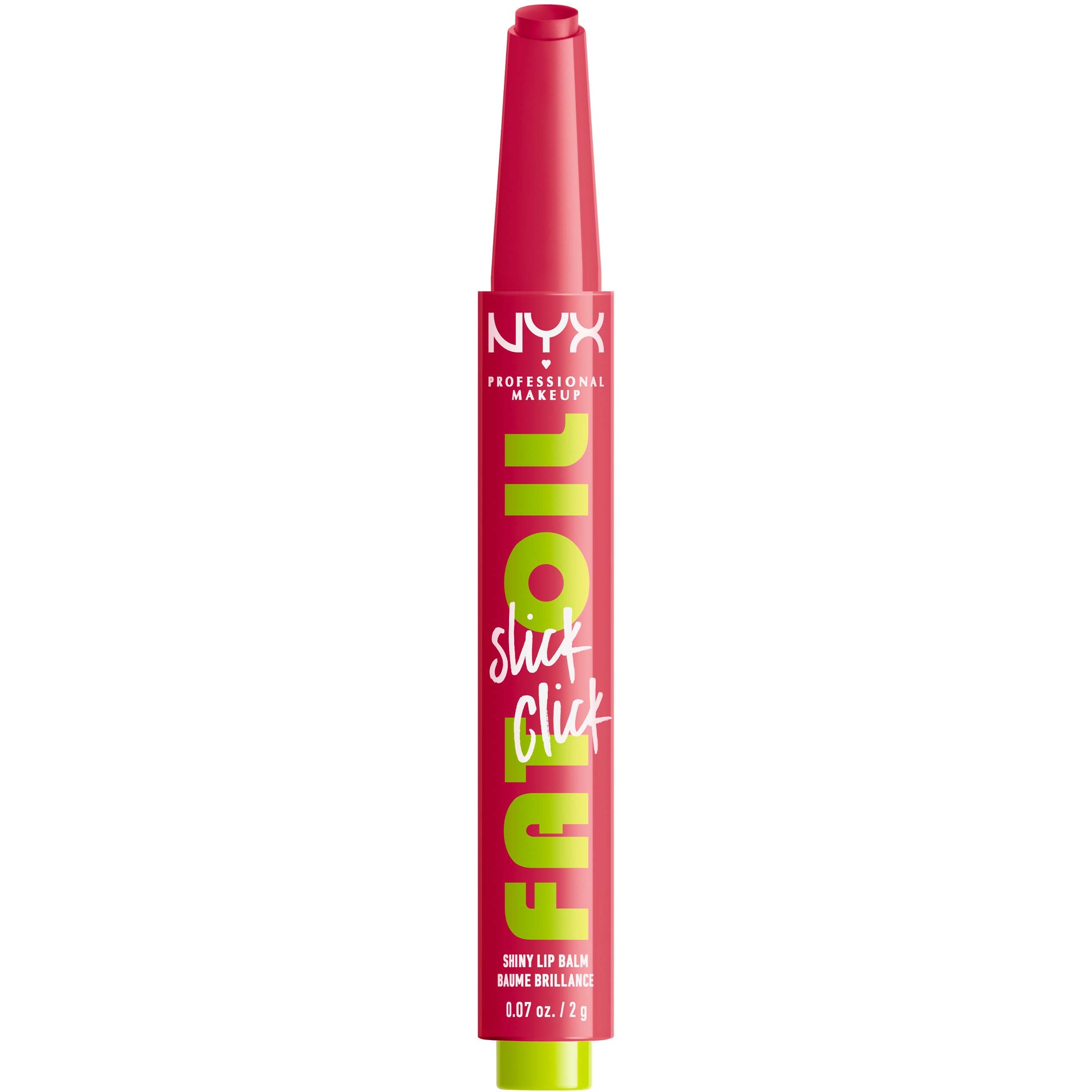 Läs mer om NYX PROFESSIONAL MAKEUP Fat Oil Slick Stick Lip Balm 10 Double Tap