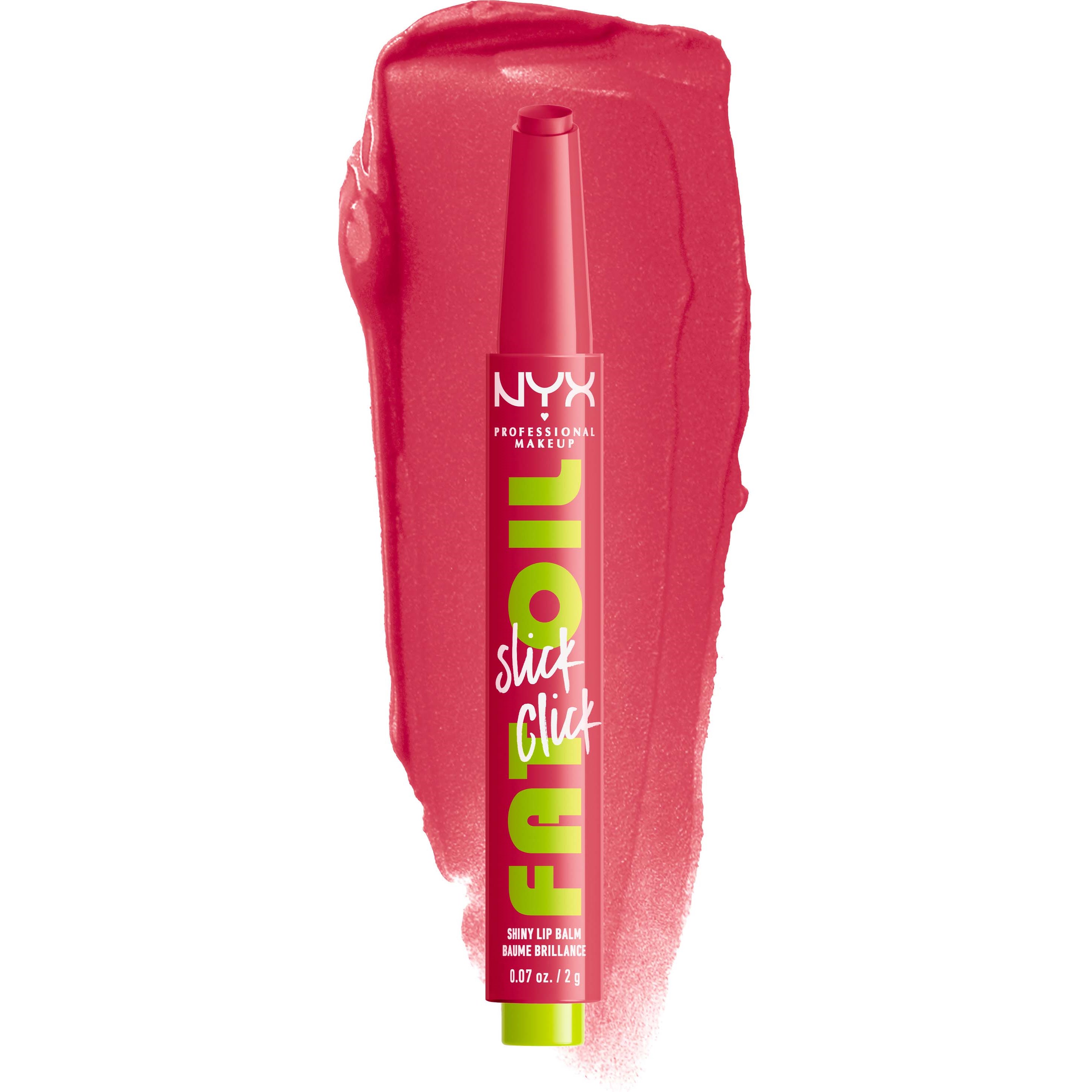 NYX PROFESSIONAL MAKEUP Fat Oil Slick Click Lip Balm 10 Double Tap (obrázok 8)