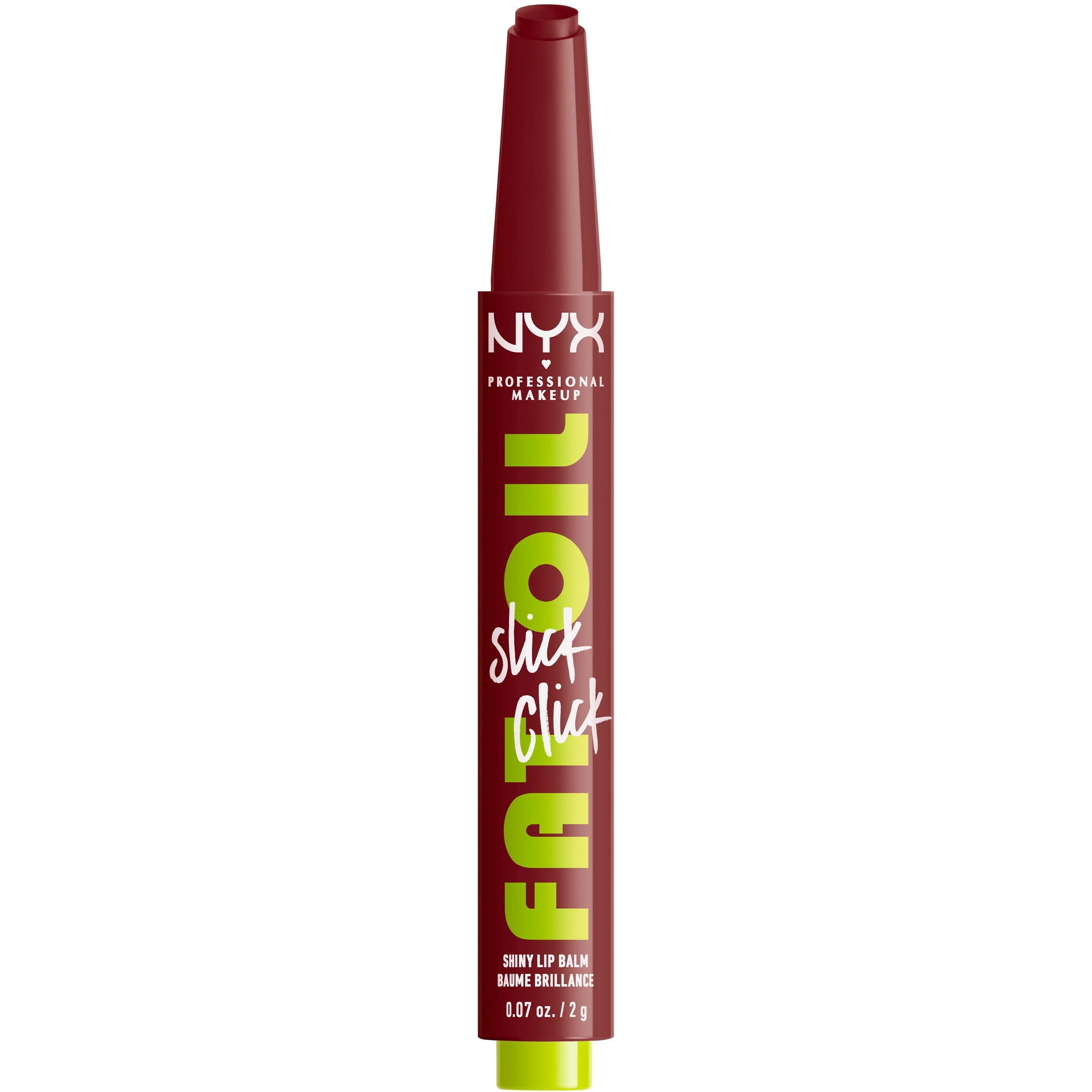 Läs mer om NYX PROFESSIONAL MAKEUP Fat Oil Slick Stick Lip Balm 11 In A Mood