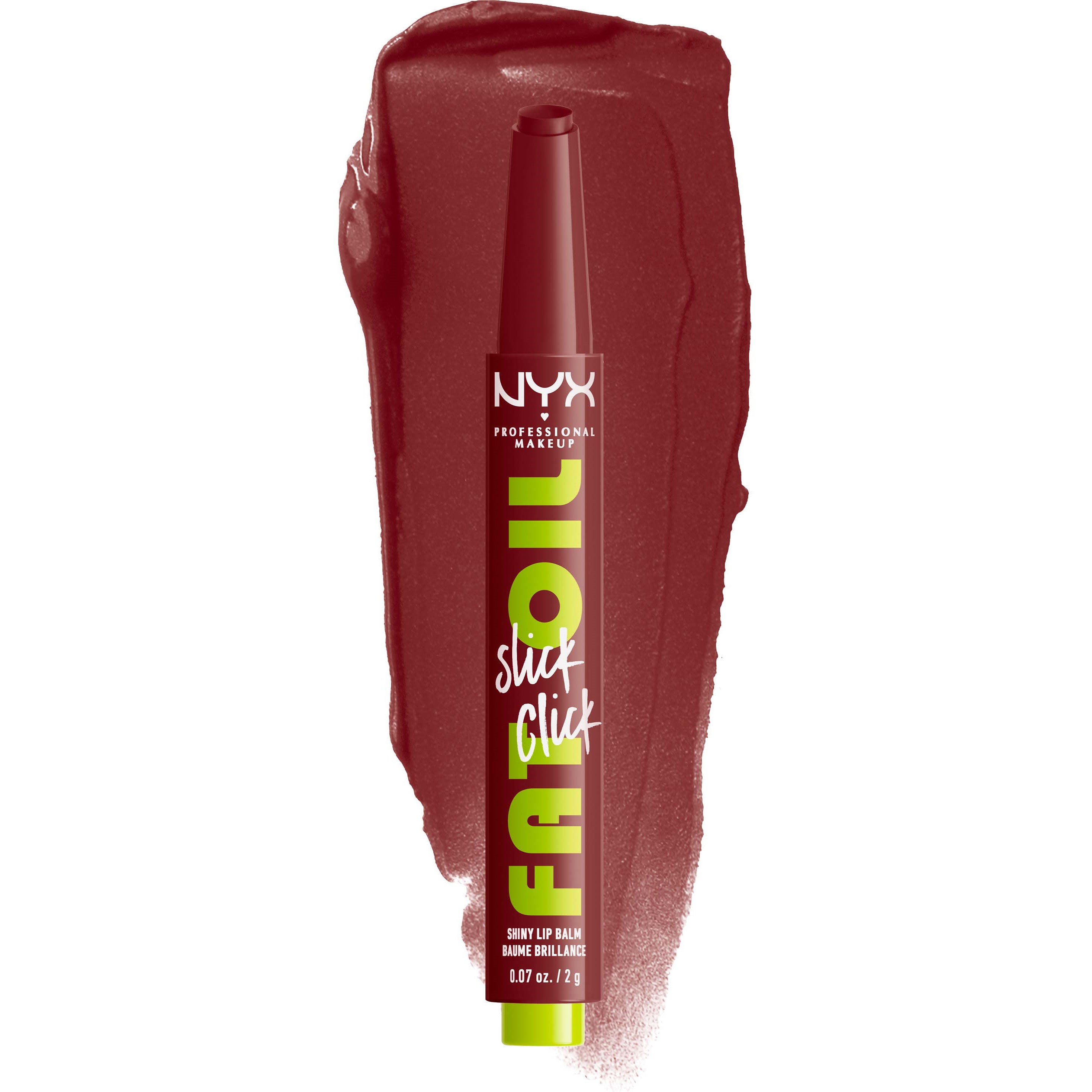 NYX PROFESSIONAL MAKEUP Fat Oil Slick Click Lip Balm 11 In A Mood (obrázok 8)
