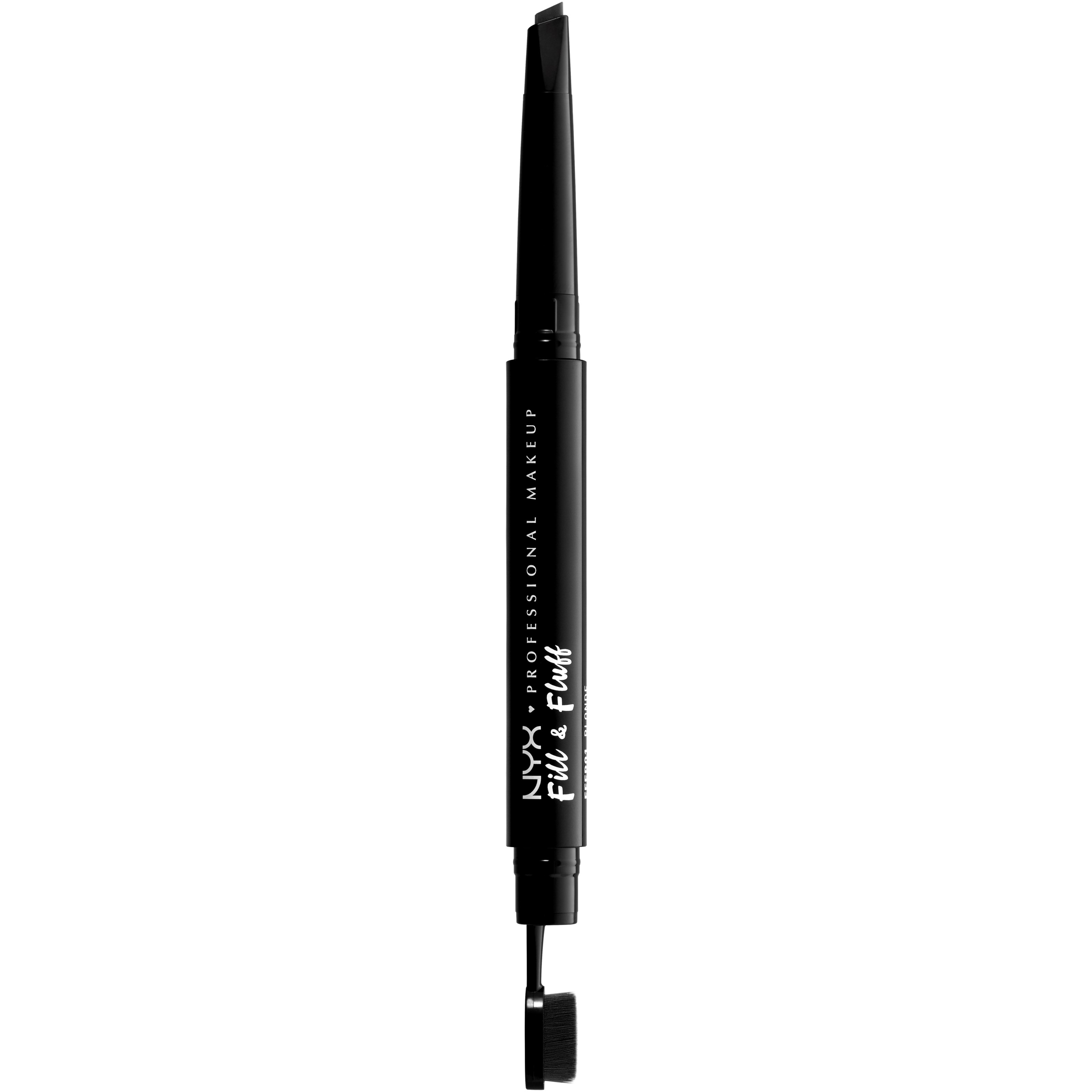 NYX PROFESSIONAL MAKEUP Fill & Fluff Eyebrow Pomade Pencil Black billede
