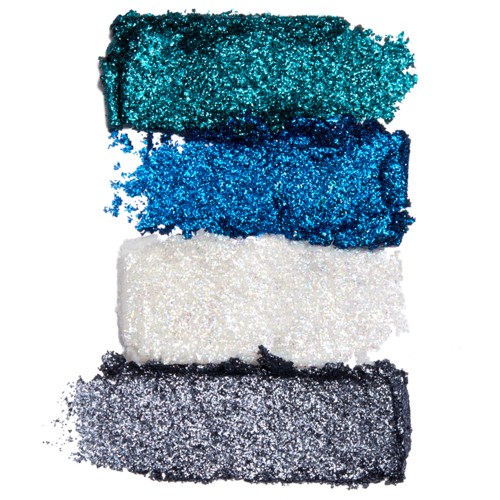 NYX PROFESSIONAL MAKEUP Glitter Goals Cream Quad Palette Glacier