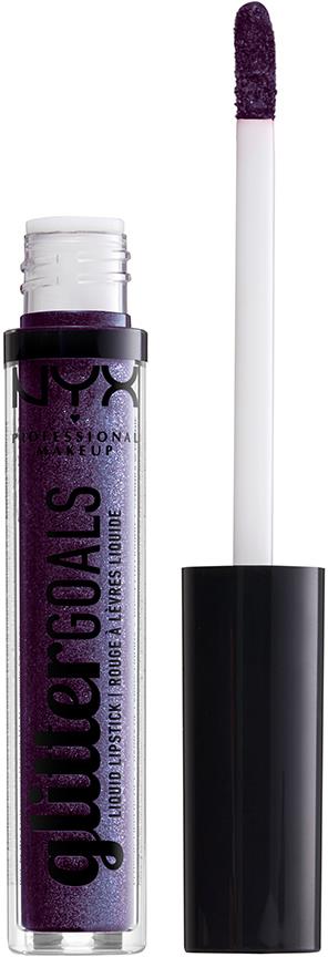 NYX PROFESSIONAL MAKEUP Glitter Goals Liquid Lipstick Amethyst Vibes