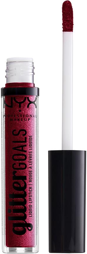 NYX PROFESSIONAL MAKEUP Glitter Goals Liquid Lipstick Bloodstone
