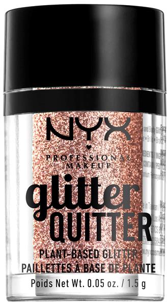 NYX Professional Makeup Glitter Quitter Plant Based Glitter Bronze
