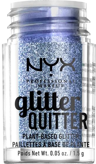 NYX Professional Makeup Glitter Quitter Plant Based Glitter Purple