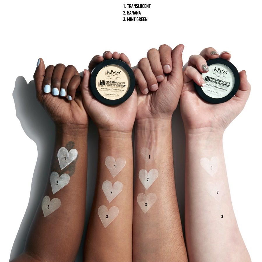 NYX PROFESSIONAL MAKEUP High Definition Finishing Powder - Puder Trans (obrázok 4)