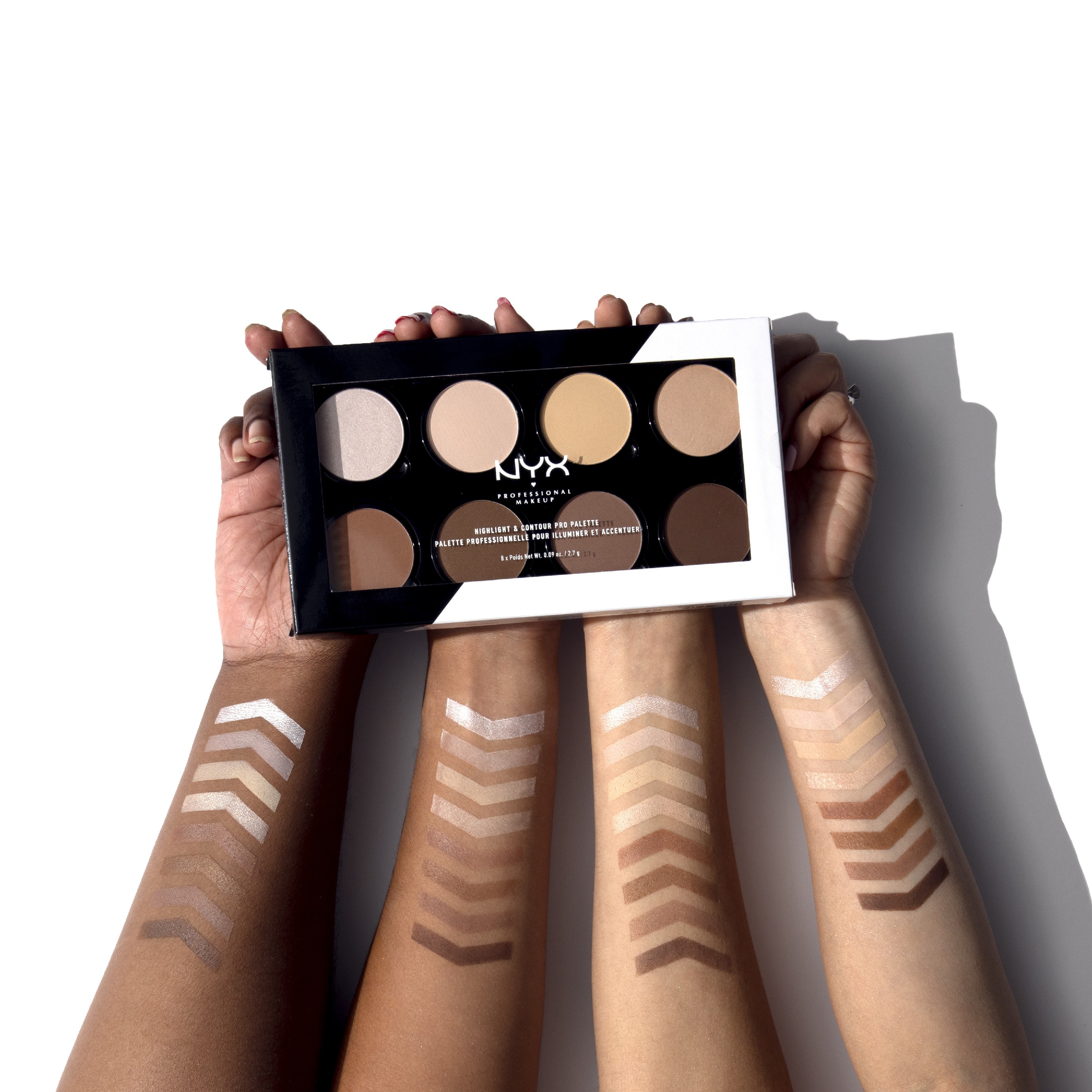 NYX PROFESSIONAL MAKEUP Paleta do konturowania Palette (obrázok 6)