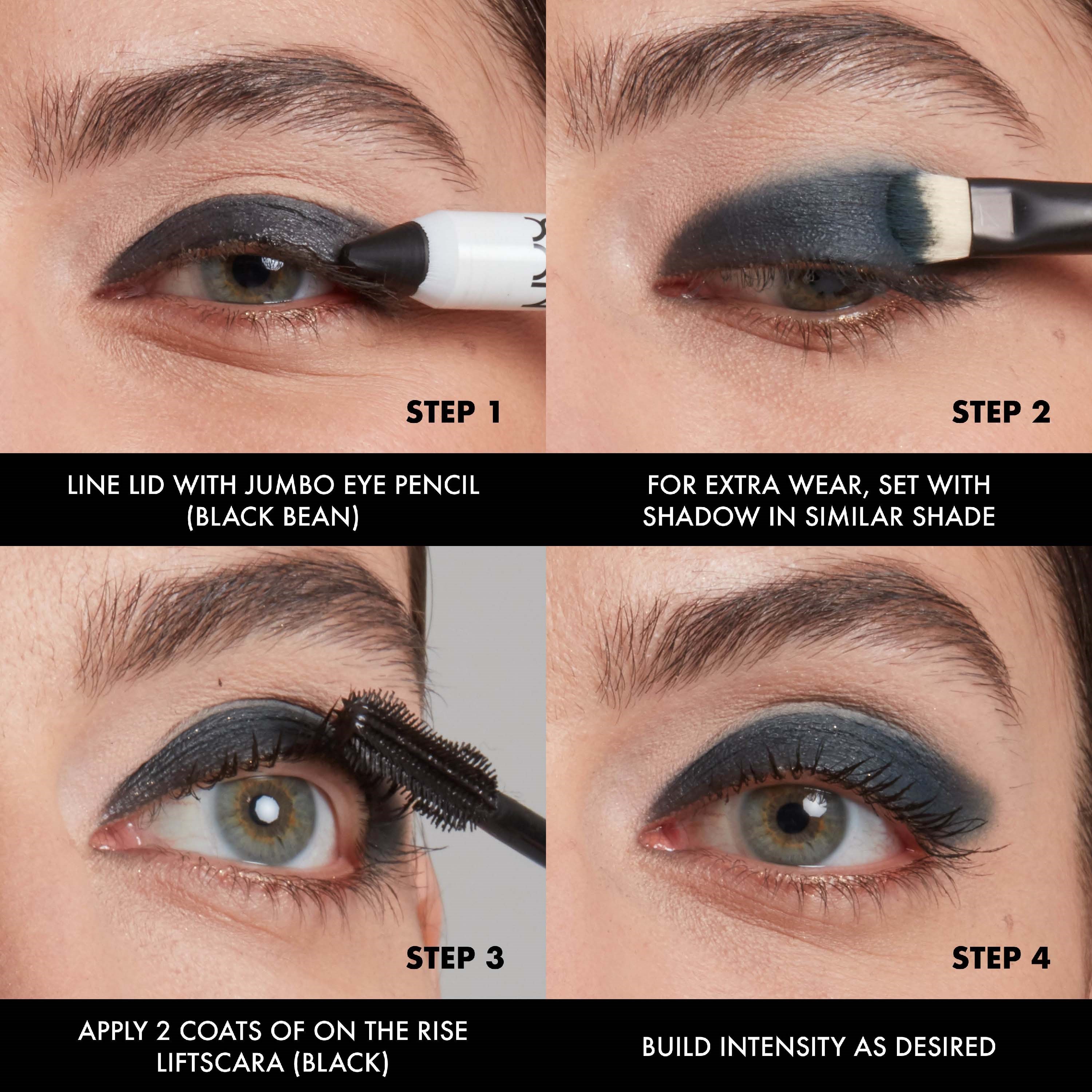 NYX PROFESSIONAL MAKEUP Kredka do oczu Black Bean (obrázok 6)