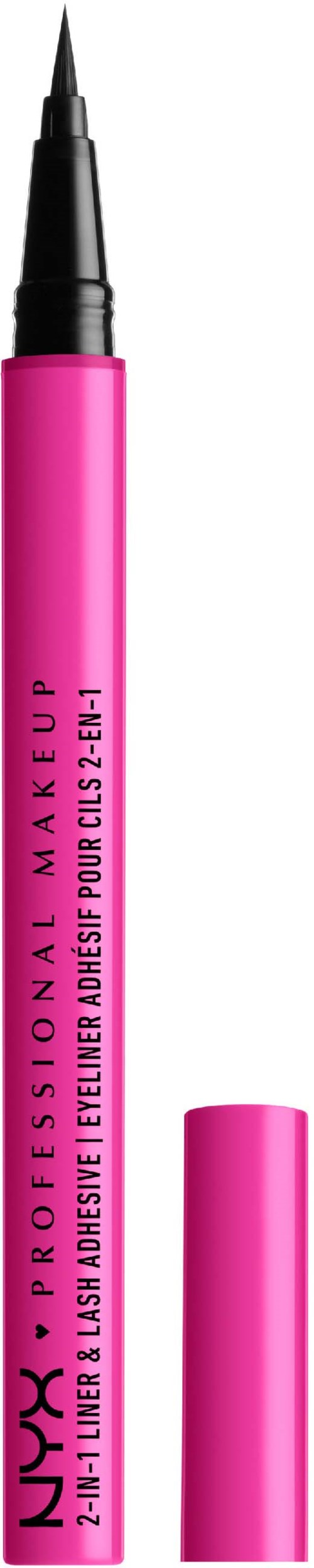 NYX PROFESSIONAL MAKEUP Jumbo Lash! 2-in-1 Liner & Lash Adhesive 01 Baddest Black