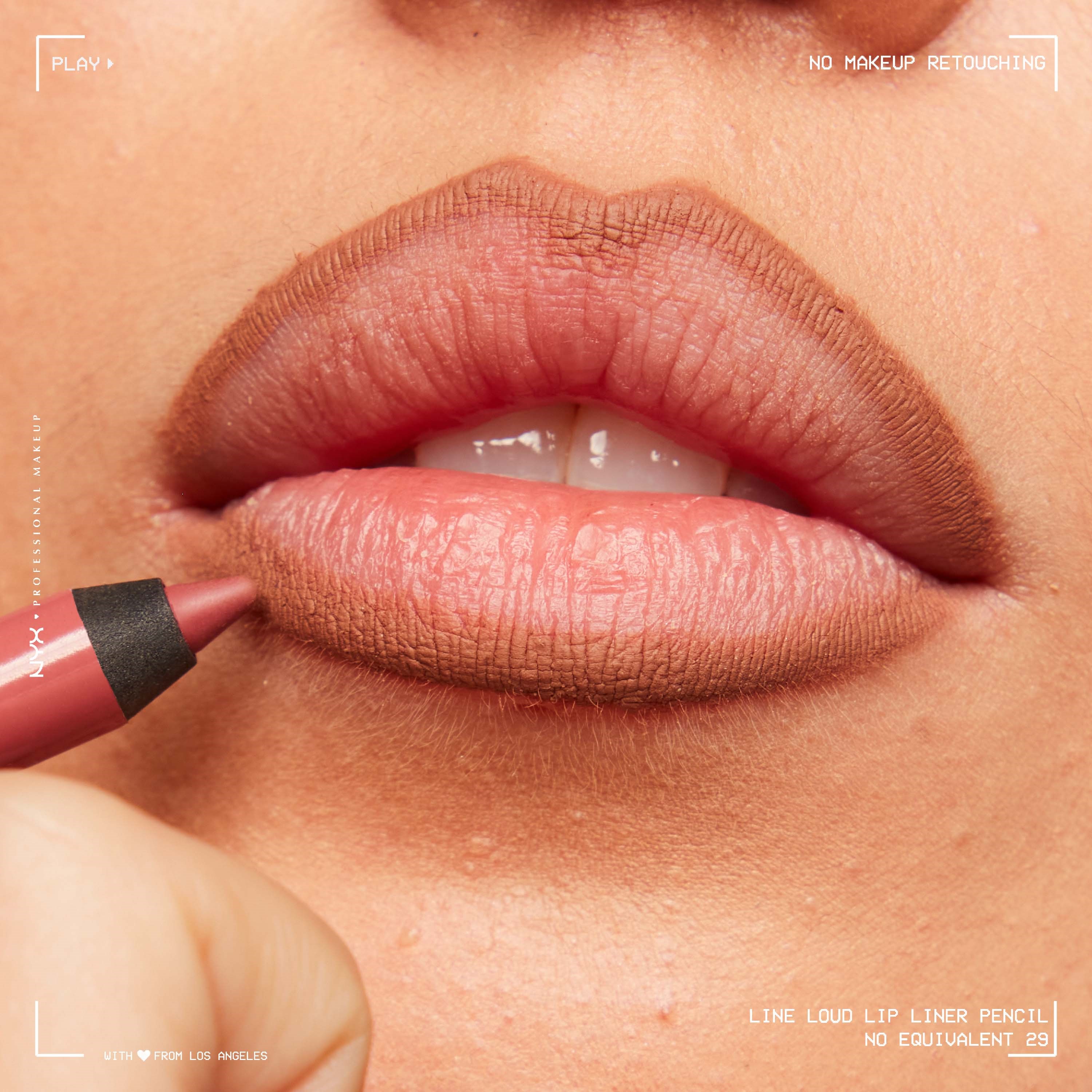 NYX PROFESSIONAL MAKEUP Line Loud Lip Pencil - Kredka do ust 29 No Eq (obrázok 3)