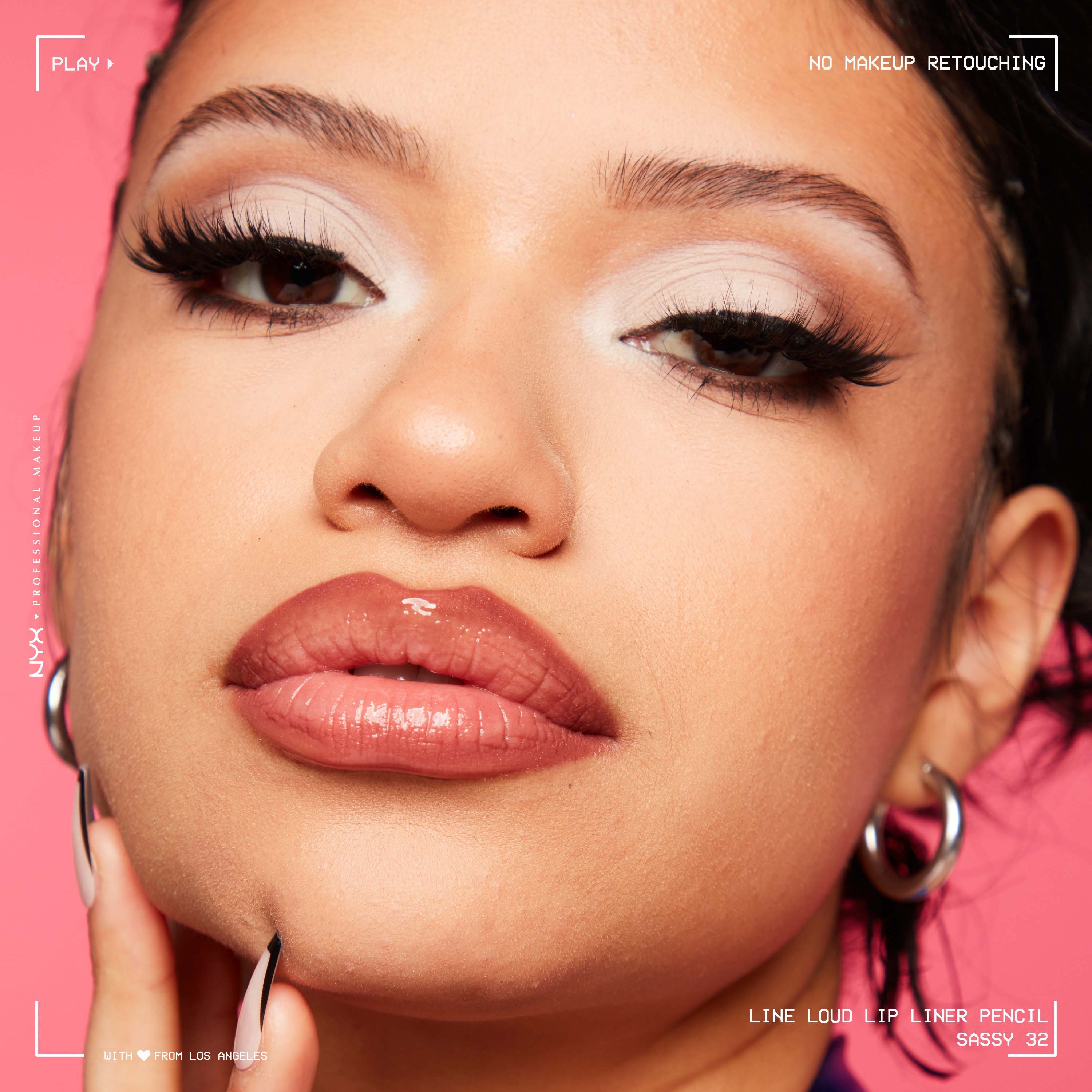NYX PROFESSIONAL MAKEUP Line Loud Lip Pencil - Kredka do ust 32 Sassy (obrázok 3)