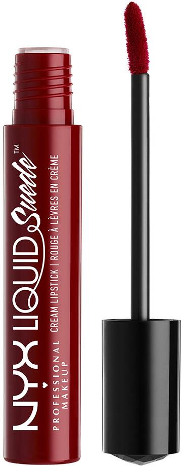 NYX PROFESSIONAL MAKEUP Liquid Suede Cream Lipstick Cherry Skies