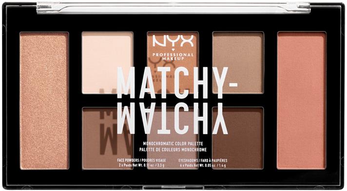 NYX PROFESSIONAL MAKEUP Matchy-Matchy Monochromatic Color Palette Taupe