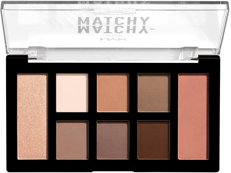 NYX PROFESSIONAL MAKEUP Matchy Matchy Monochromatic Color Palette Taupe