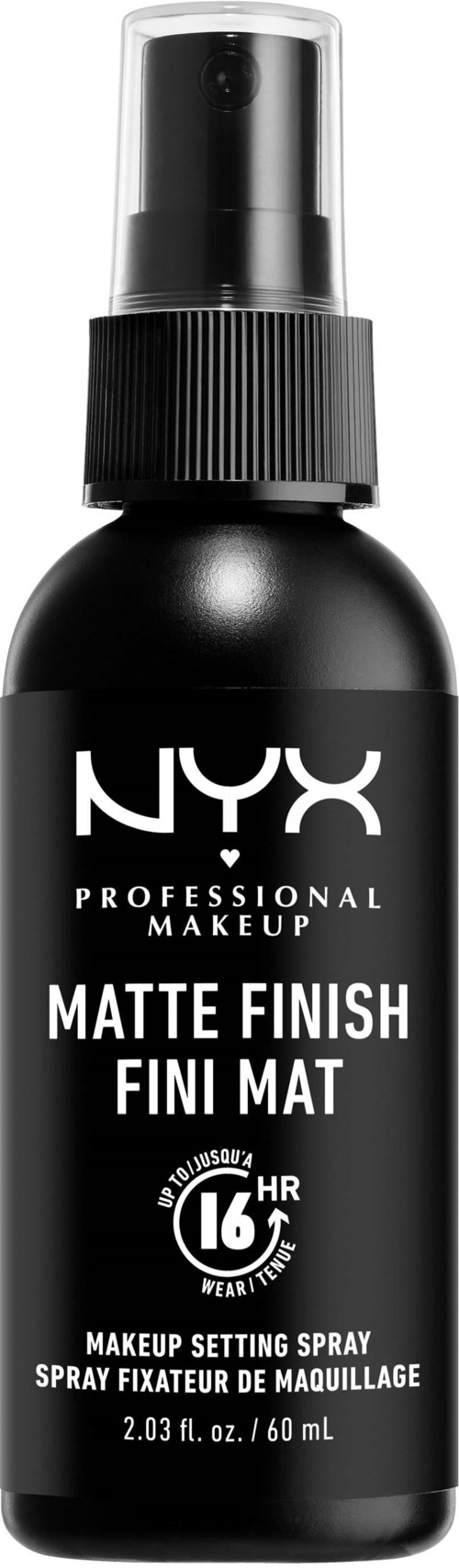 NYX PROFESSIONAL MAKEUP Matte Finish, Makeup Setting Spray 01 Matte
