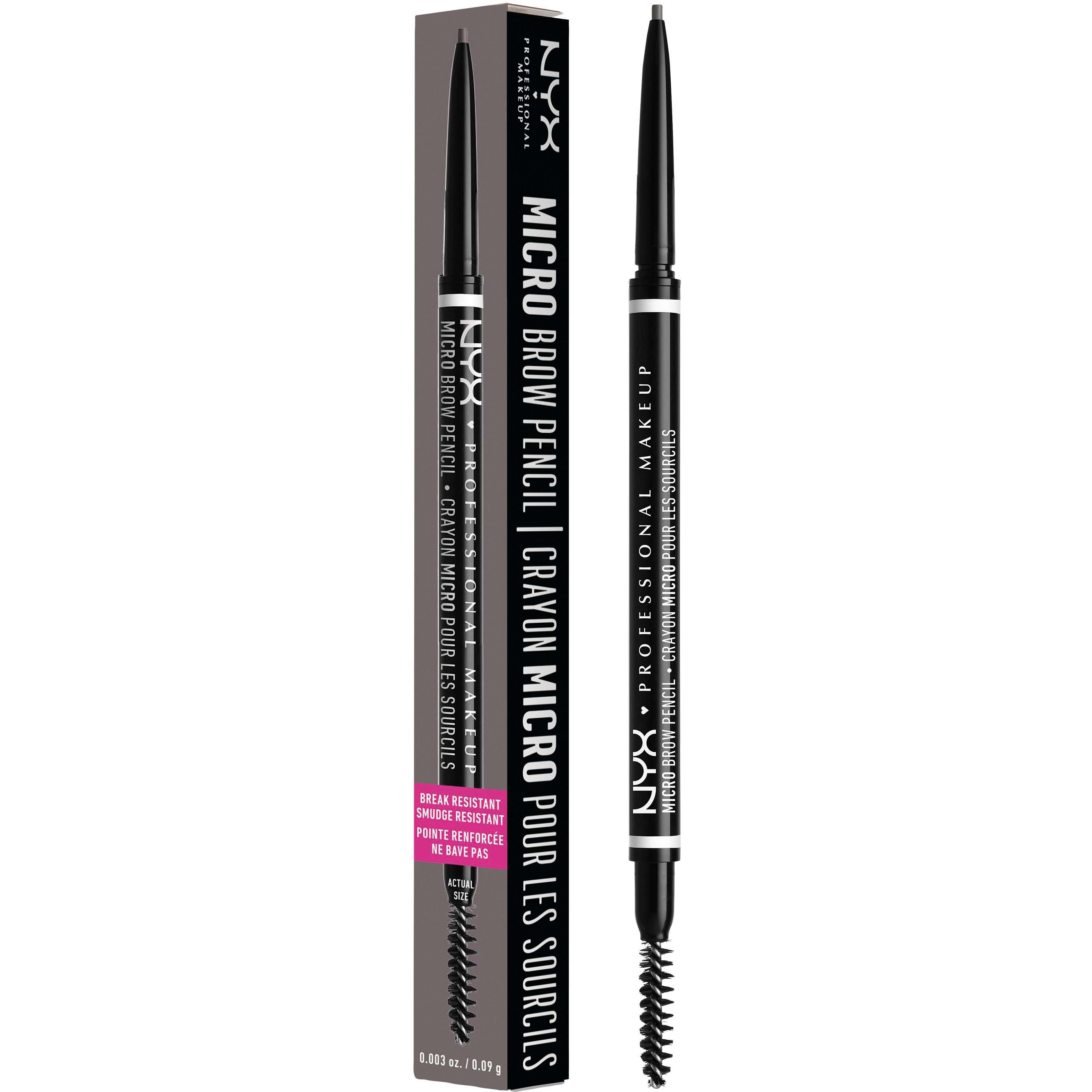NYX PROFESSIONAL MAKEUP Makeup Micro Brow Pencil 16 Grey 0,09g - Kred (obrázok 10)