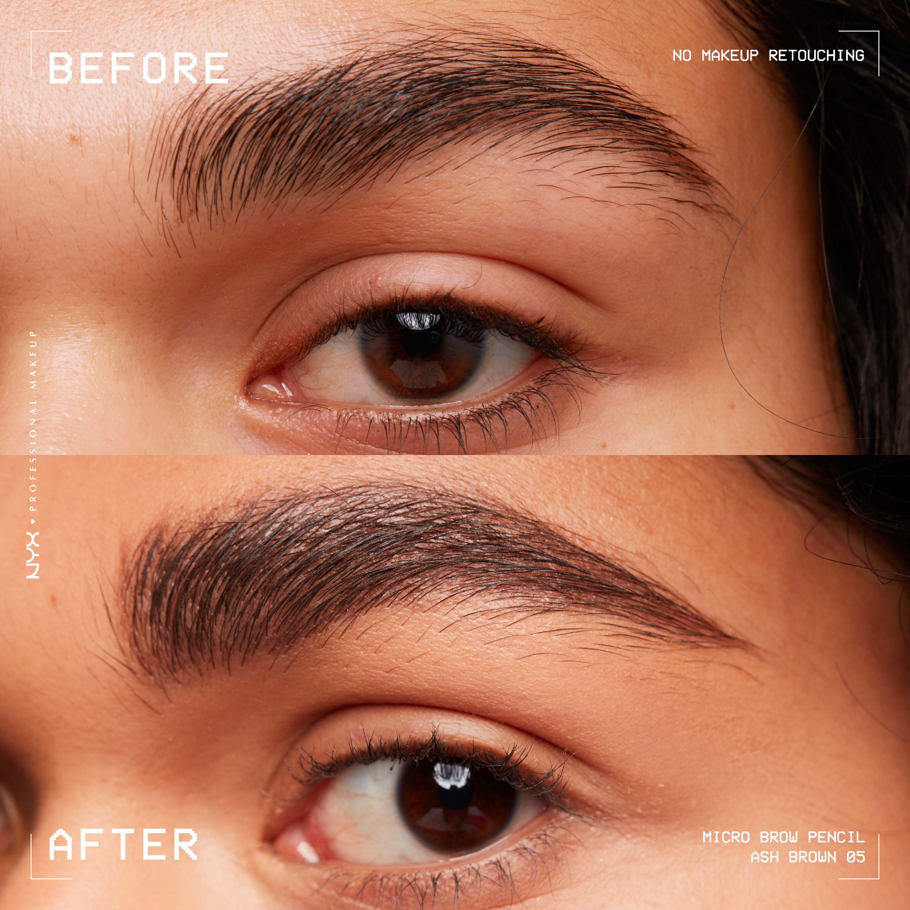 NYX PROFESSIONAL MAKEUP Micro Brow Pencil Ash Brown (obrázok 4)