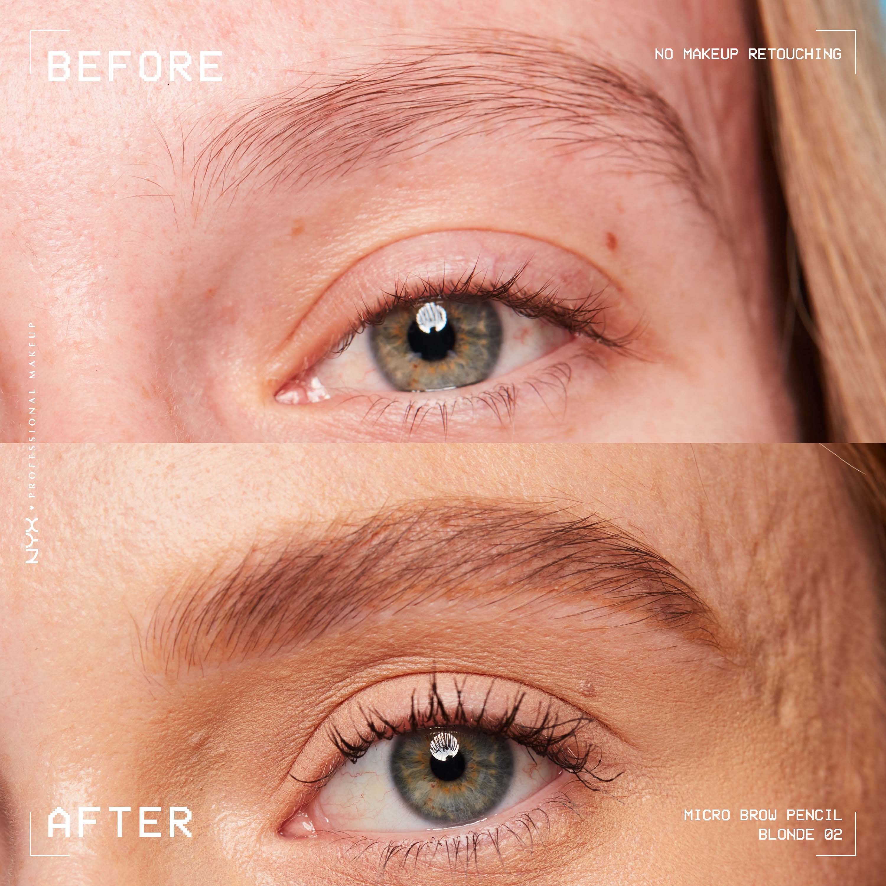 NYX PROFESSIONAL MAKEUP Micro Brow Pencil Blonde (obrázok 4)