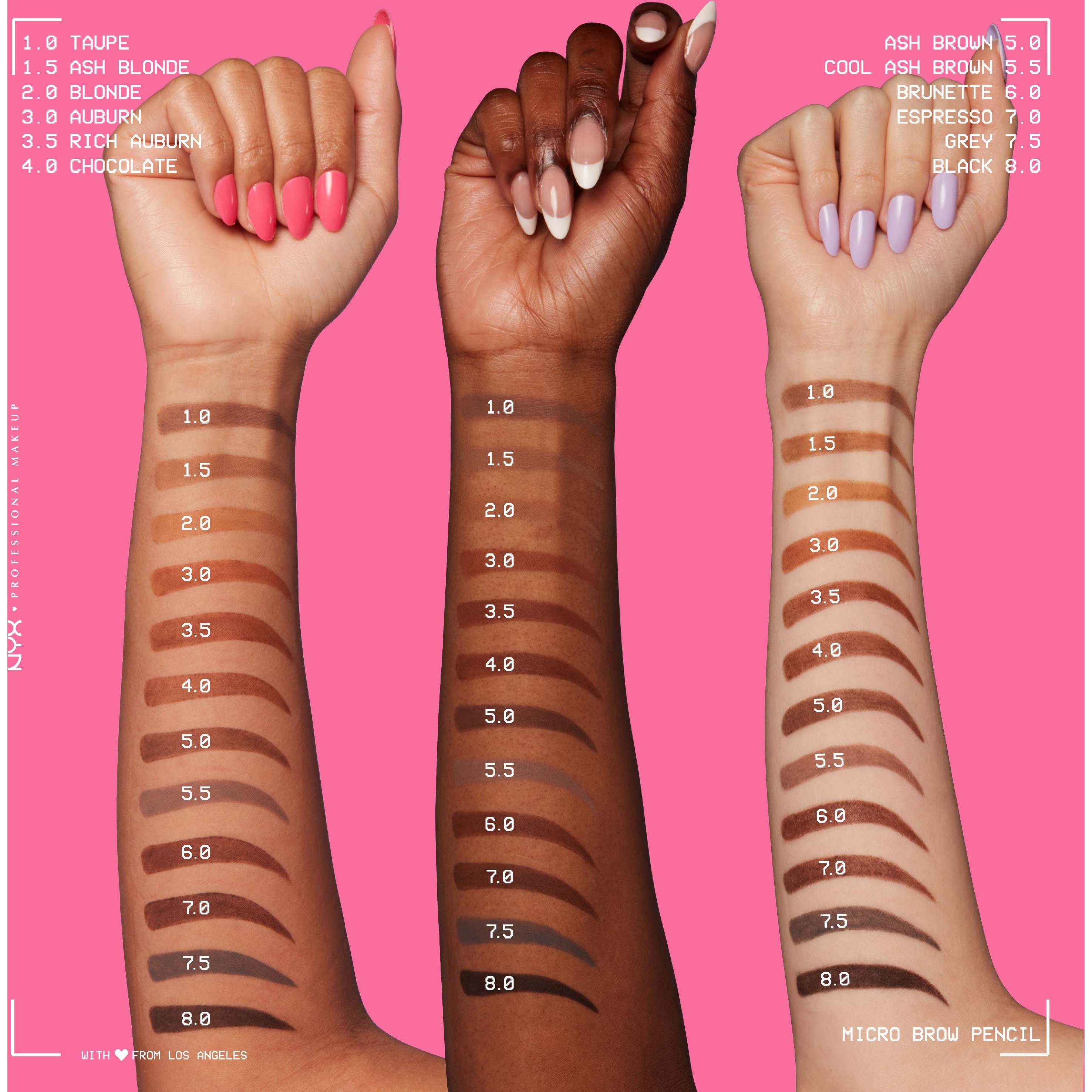 NYX PROFESSIONAL MAKEUP Micro Brow Pencil Espresso (obrázok 7)