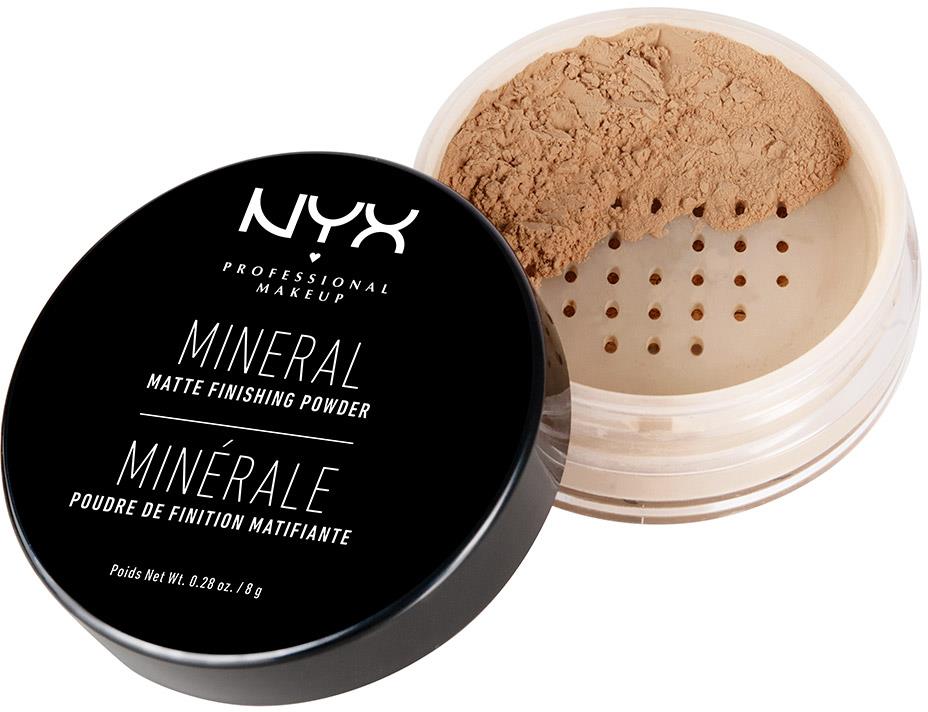 NYX PROFESSIONAL MAKEUP Mineral Finishing Powder Medium/Dark