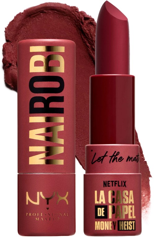 NYX PROFESSIONAL MAKEUP La Casa De Papel Collab Paper Lipstick Teddy Berry