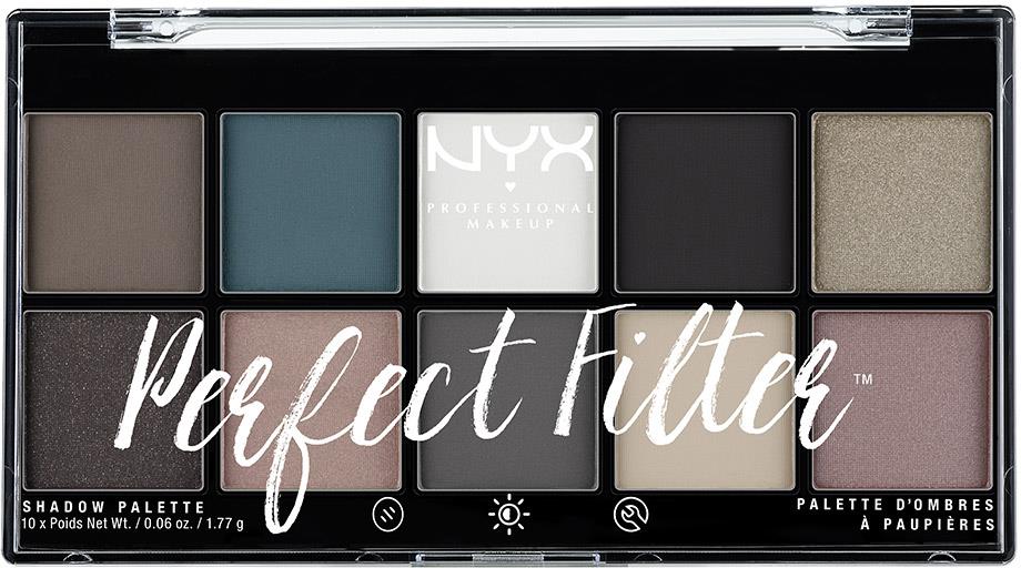 NYX PROFESSIONAL MAKEUP Perfect Filter Shadow Palette Gloomy Days