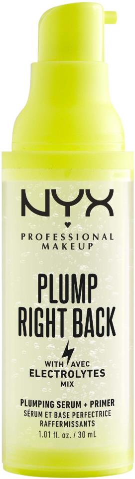 NYX Professional Makeup Plump Right Back Primer + Serum 