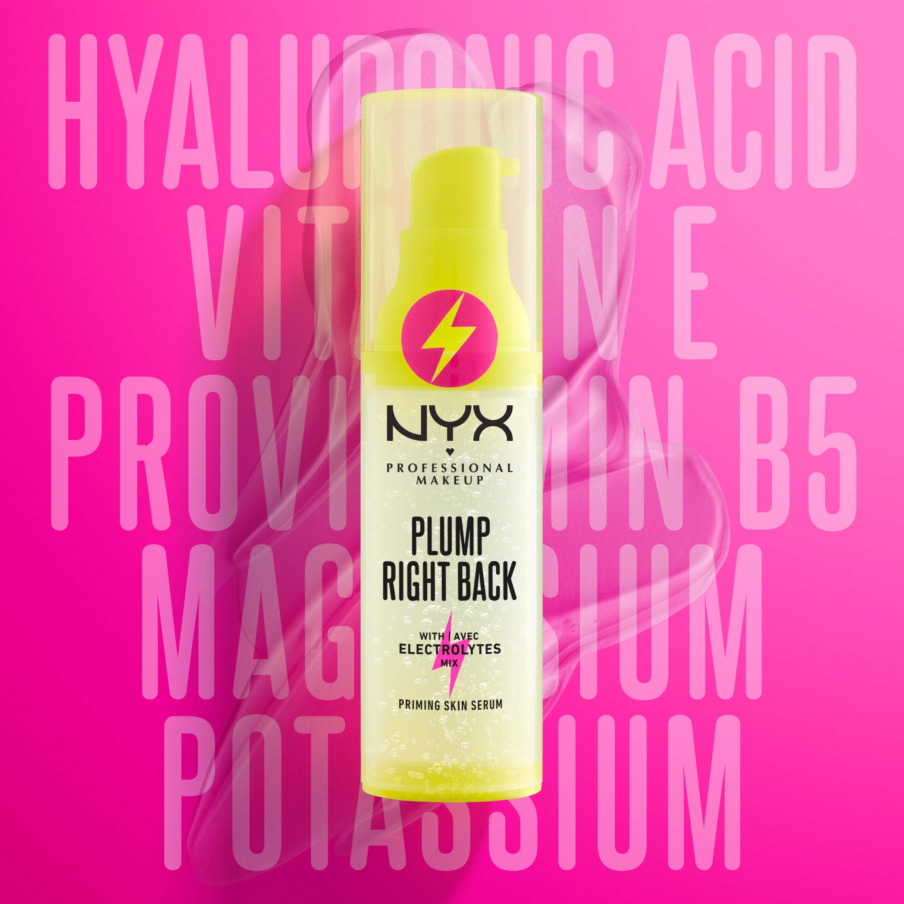 NYX PROFESSIONAL MAKEUP Plump Right Back Primer + Serum - Baza-serum p (obrázok 7)